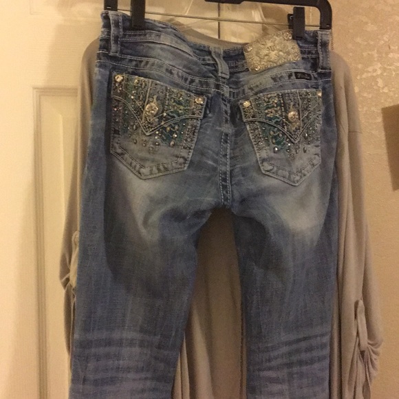 MissMe jeans size 27 bootcut - Picture 4 of 6